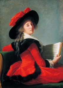 Ritratto della Baronessa de Crussol da Elisabeth Louise Vigee Lebrun